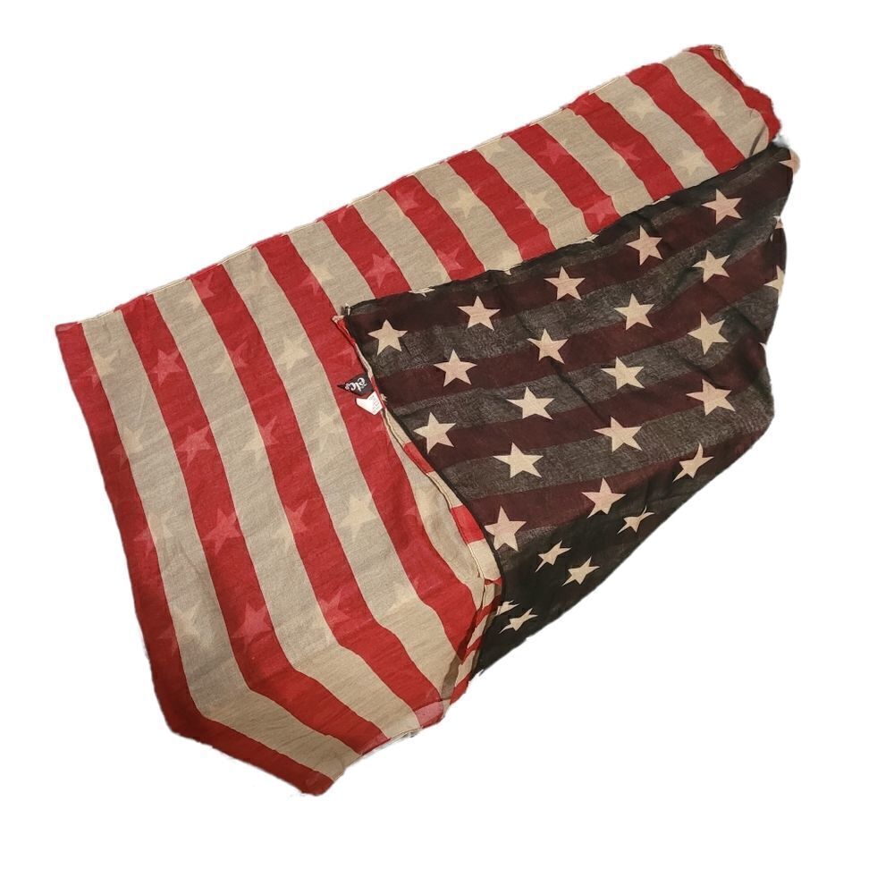 American Flag Scarf/ Wrap / Sarong